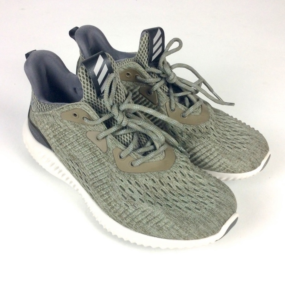 Adidas Alphabounce Olive Running Sneakers